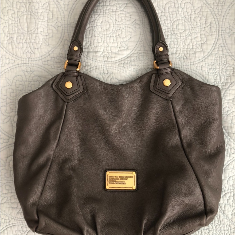 Marc Jacobs leather tote bag